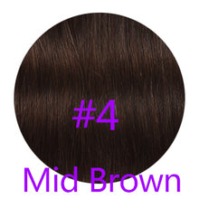 Load image into Gallery viewer, Brazilian Remy Straight Clip in Human Hair Ext14&quot;18&quot; Full Head Salon Style Hair Extension Natural Black  Beautiful Hair