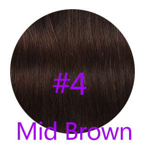 Brazilian Remy Straight Clip in Human Hair Ext14"18" Full Head Salon Style Hair Extension Natural Black  Beautiful Hair