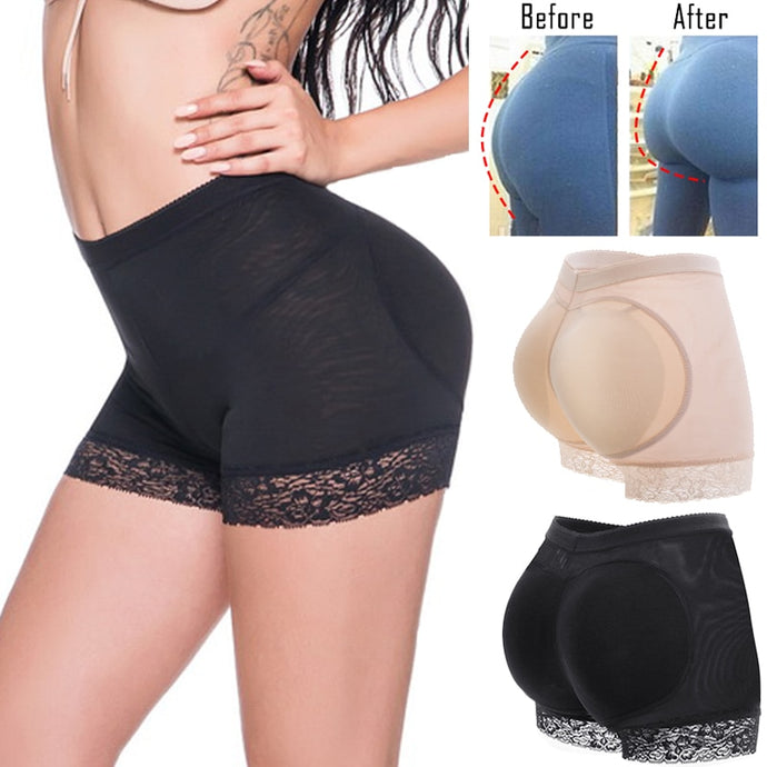 Women booty pads Panty Bum Butt Lifter  Control Panties Fake Hip Enhancer Shaper Brief Push Underwear