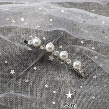 Load image into Gallery viewer, Woman elegant geometric pearl hairpins and hair clips
