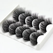 Load image into Gallery viewer, SEXYSHEEP 5Pairs 3D Mink Hair False Eyelashes