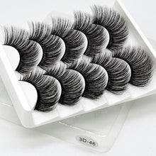 Load image into Gallery viewer, SEXYSHEEP 5Pairs 3D Mink Hair False Eyelashes