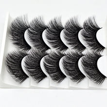 Load image into Gallery viewer, SEXYSHEEP 5Pairs 3D Mink Hair False Eyelashes