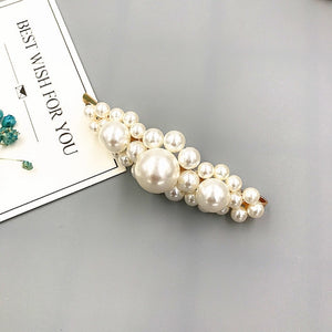 Hand made pearl Hair Clip