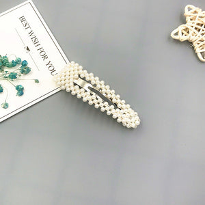 Hand made pearl Hair Clip