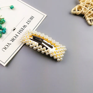 Hand made pearl Hair Clip
