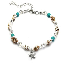 Load image into Gallery viewer, Sea Turtles and other beach motifs foot anklets