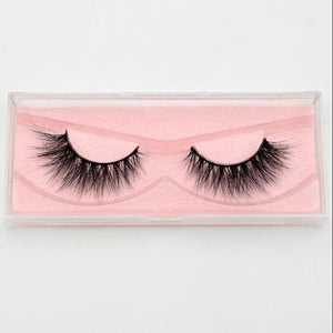 3D reusable handmade mink Eyelashes 100% Cruelty free Lashes