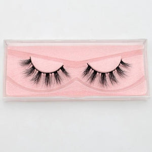 3D reusable handmade mink Eyelashes 100% Cruelty free Lashes