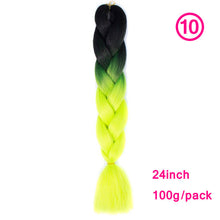 Load image into Gallery viewer, plecare 24inch Synthetic Jumbo Braid Hair 3.527lb/1 pc Pack Crochet Braiding Hair Extensions