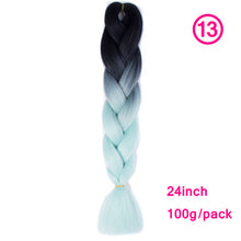 Load image into Gallery viewer, plecare 24inch Synthetic Jumbo Braid Hair 3.527lb/1 pc Pack Crochet Braiding Hair Extensions