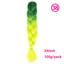 Load image into Gallery viewer, plecare 24inch Synthetic Jumbo Braid Hair 3.527lb/1 pc Pack Crochet Braiding Hair Extensions
