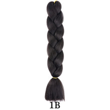 Load image into Gallery viewer, plecare 24inch Synthetic Jumbo Braid Hair 3.527lb/1 pc Pack Crochet Braiding Hair Extensions