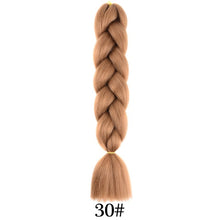 Load image into Gallery viewer, plecare 24inch Synthetic Jumbo Braid Hair 3.527lb/1 pc Pack Crochet Braiding Hair Extensions