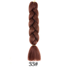 Load image into Gallery viewer, plecare 24inch Synthetic Jumbo Braid Hair 3.527lb/1 pc Pack Crochet Braiding Hair Extensions