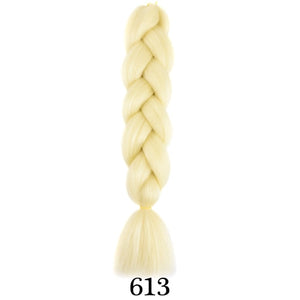 plecare 24inch Synthetic Jumbo Braid Hair 3.527lb/1 pc Pack Crochet Braiding Hair Extensions