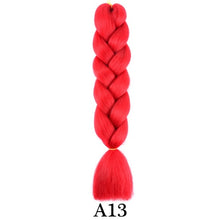 Load image into Gallery viewer, plecare 24inch Synthetic Jumbo Braid Hair 3.527lb/1 pc Pack Crochet Braiding Hair Extensions