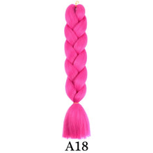 Load image into Gallery viewer, plecare 24inch Synthetic Jumbo Braid Hair 3.527lb/1 pc Pack Crochet Braiding Hair Extensions