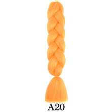 Load image into Gallery viewer, plecare 24inch Synthetic Jumbo Braid Hair 3.527lb/1 pc Pack Crochet Braiding Hair Extensions
