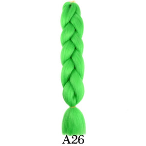 plecare 24inch Synthetic Jumbo Braid Hair 3.527lb/1 pc Pack Crochet Braiding Hair Extensions