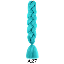 Load image into Gallery viewer, plecare 24inch Synthetic Jumbo Braid Hair 3.527lb/1 pc Pack Crochet Braiding Hair Extensions