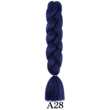 Load image into Gallery viewer, plecare 24inch Synthetic Jumbo Braid Hair 3.527lb/1 pc Pack Crochet Braiding Hair Extensions