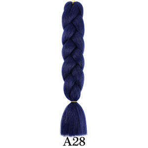 plecare 24inch Synthetic Jumbo Braid Hair 3.527lb/1 pc Pack Crochet Braiding Hair Extensions