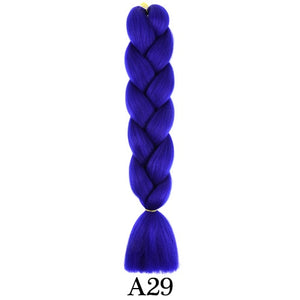 plecare 24inch Synthetic Jumbo Braid Hair 3.527lb/1 pc Pack Crochet Braiding Hair Extensions