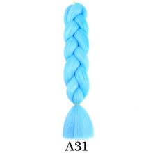 Load image into Gallery viewer, plecare 24inch Synthetic Jumbo Braid Hair 3.527lb/1 pc Pack Crochet Braiding Hair Extensions