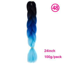 Load image into Gallery viewer, plecare 24inch Synthetic Jumbo Braid Hair 3.527lb/1 pc Pack Crochet Braiding Hair Extensions