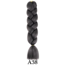 Load image into Gallery viewer, plecare 24inch Synthetic Jumbo Braid Hair 3.527lb/1 pc Pack Crochet Braiding Hair Extensions