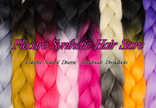 Load image into Gallery viewer, plecare 24inch Synthetic Jumbo Braid Hair 3.527lb/1 pc Pack Crochet Braiding Hair Extensions