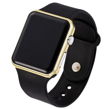 Load image into Gallery viewer, unisex  casual sports led digital watch with silicone band