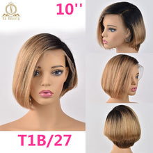 Load image into Gallery viewer, Lace Front short bob Human Hair