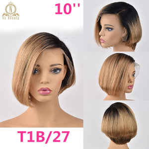 Lace Front short bob Human Hair