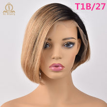 Load image into Gallery viewer, Lace Front short bob Human Hair