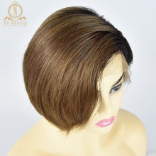 Load image into Gallery viewer, Lace Front short bob Human Hair