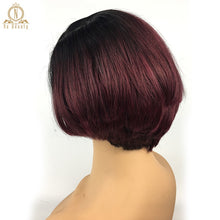 Load image into Gallery viewer, Lace Front short bob Human Hair
