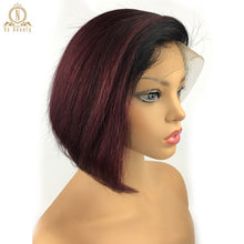 Load image into Gallery viewer, Lace Front short bob Human Hair