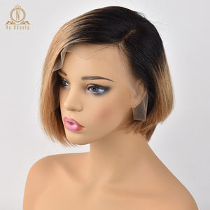 Lace Front short bob Human Hair