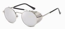 Load image into Gallery viewer, Retro  Round Designer  Metal Shields Sunglasses Men Women UV400
