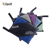 Load image into Gallery viewer, Microfiber quick drying beach towel for sports and traveling