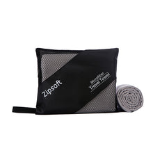 Load image into Gallery viewer, Microfiber quick drying beach towel for sports and traveling