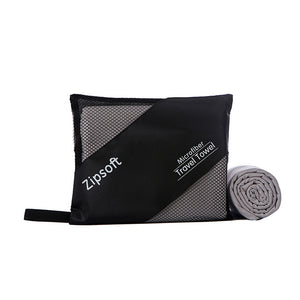 Microfiber quick drying beach towel for sports and traveling