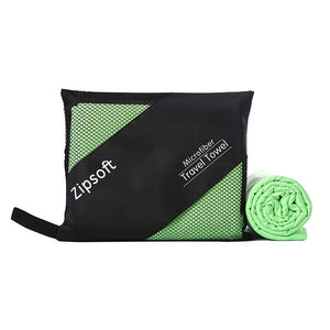 Microfiber quick drying beach towel for sports and traveling