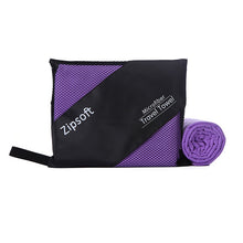 Load image into Gallery viewer, Microfiber quick drying beach towel for sports and traveling