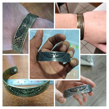Load image into Gallery viewer, Life Tree Engraved Jewelry Silver/gold plated anklet/bracelet