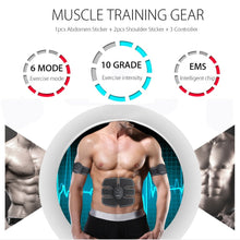 Load image into Gallery viewer, Wireless Muscle Stimulator Smart Fitness Abdominal Training Electric Stickers Body Slimming Belt for weight loss