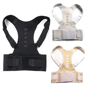 Male/ Female Adjustable Magnetic Posture Corrector Back Brace