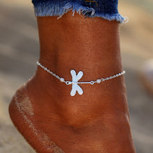 Load image into Gallery viewer, Sea Turtles and other beach motifs foot anklets